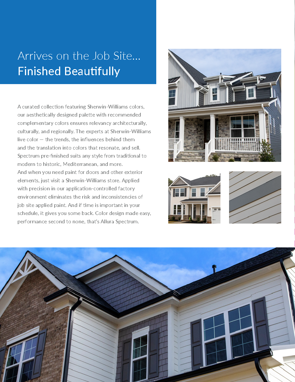 Allura Spectrum: Tri-Fold Brochure